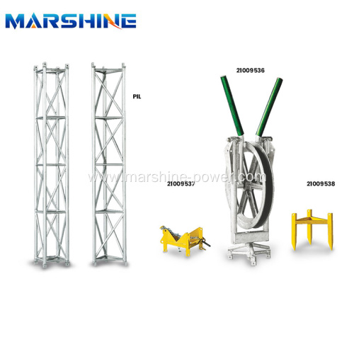 Light Aluminum Alloy Supporting Structure For Erection